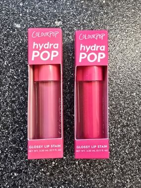 Colourpop Hydra POP Glossy Lip Stain - 2 Shades
